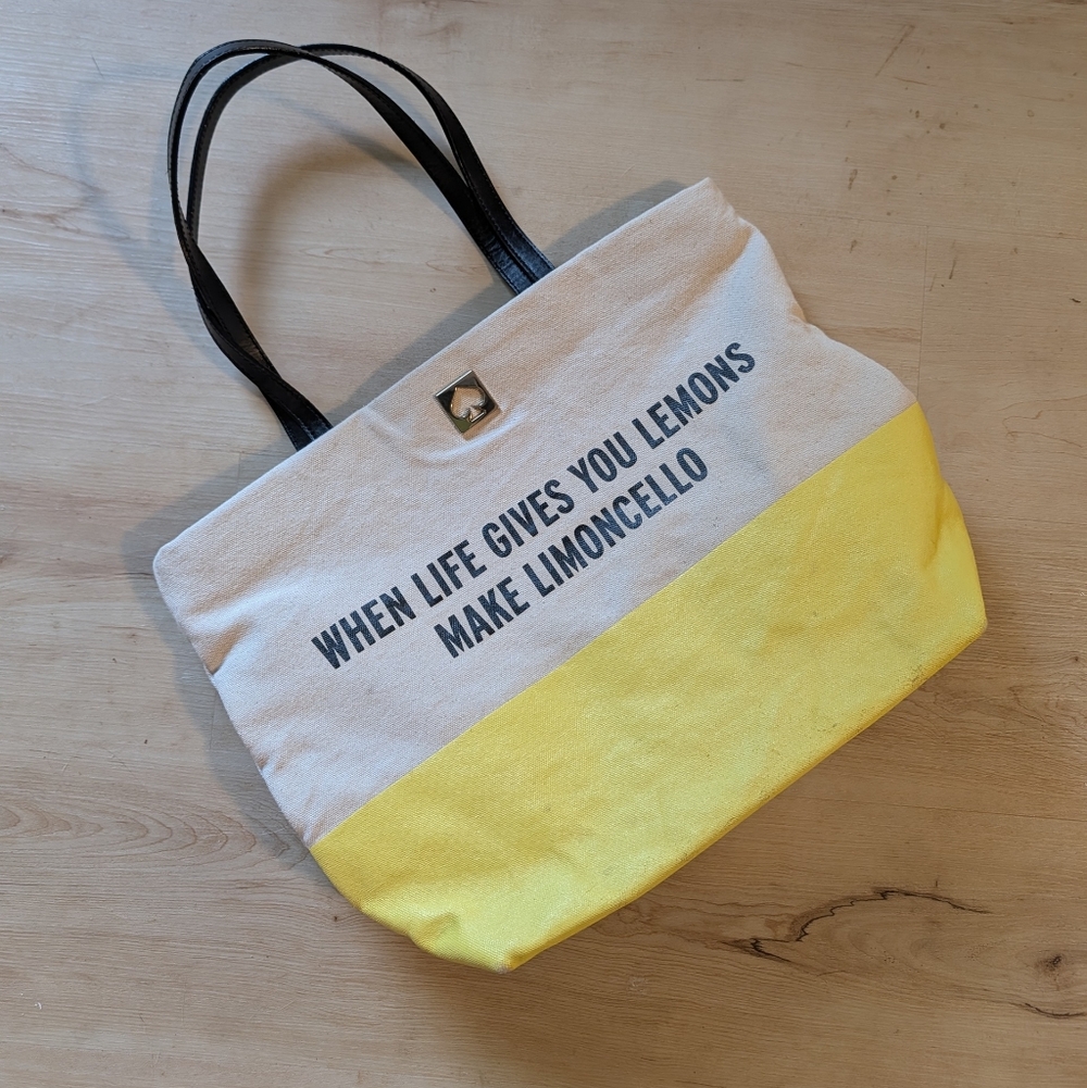 Kate Spade Limocello Hand Bag Tote Bag